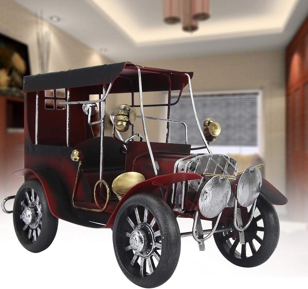 Miniature en Métal Ancien Modèle De Voiture Vintage Modèle Enfants Jouet pour Bureau À La Maison