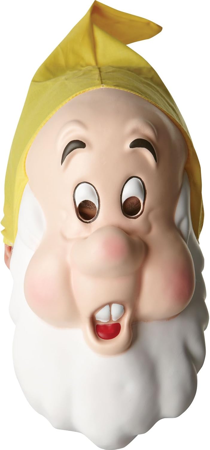 Rubie's Official Adult's Sneezy Mask Snow - White, One Size, Multicolored