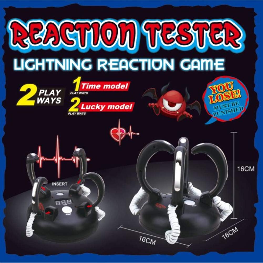 ANGAZURE Electric Shock Game, Adjustable Electric Shock Reaction Toy