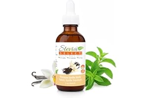 Stevia Select Vanilla Flavored Liquid Stevia – Zero Calorie Coffee, Tea, Drink & Baking Sweetener, All-Natural, No Erythritol