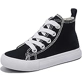 OPOEE Kids high Tops Boys & Girls High Top lace-up Kids' Shoes Back-to-School Season Little White Shoes Teen Classic Kids' Sneakers Tennis Shoes Baby Skate Shoes Toddler Shoes