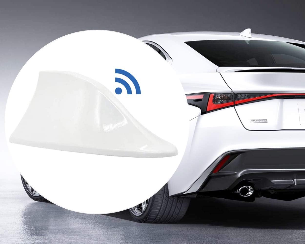 Copertura per antenna a pinna di squalo, radio FM/AM per auto