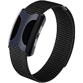 Oanux Nylon Loop Wristband Compatible with Apollo Neuro Band/Polar Loop, Hook and Loop Breathable Soft Strap Replacement for Fitness Tracker Women Men