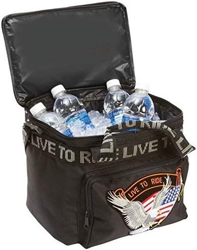 BNFUSA LUMCOOLTR Motorcycle Cooler Bag With Hook & Loop Sissy Bar Strap