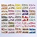 BORN PRETTY 50 Sheets Nail Art Sticker Flower Rose Daisy Dream Manicure Water Transfer Decal DIY Decoration