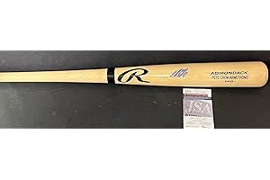 SIDSGRAPHS Pete Crow-Armstrong Chicago Cubs Autographed Signed Engraved Blonde Bat JSA Witness COA