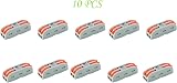 Dongge SPL-2 Lever Wire Connectors 6PCS 2 Circuit Inline Splices 28-12 AWG 250V view 7