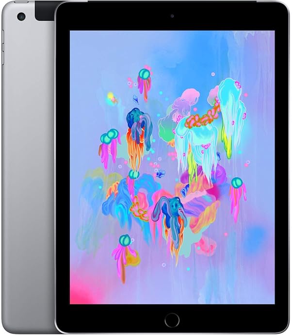 Apple iPad 平板电脑 第6代 18年款 9.7英寸（128G WLAN+Cellular版/A10 芯片/Retina显示屏/Touch ID技术）6.5折$399.99 三色可选 海淘转运到手约￥2875