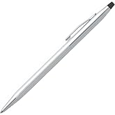 Cross Classic Century Lustrous Chrome Ballpoint Pen, Black Ink | Refillable Ballpoint Pen for Effortless Writing, Durable Construction, Premier Distinctive Look, Gift-Ready, Medium Point