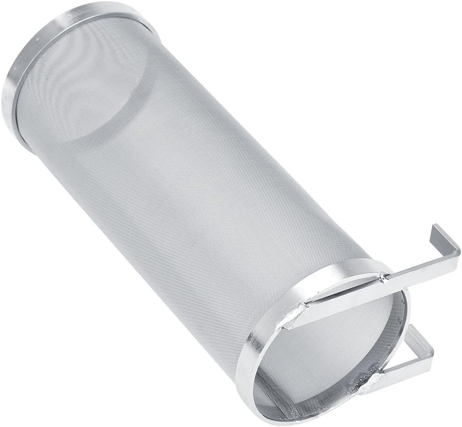 10 * 25.5cm 300 Micron Stainless Steel Brew Filter Homemade Brew Beer