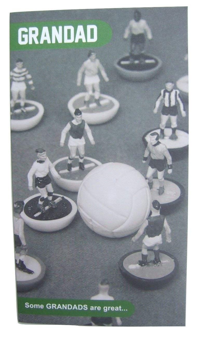 Subbuteo Grandad Birthday Card