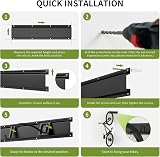 Housolution 48Inch Wall Bike Storage Rack 6 Bikes 5 Helmets Heavy Duty view 8