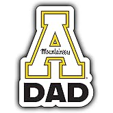 Appalachian State 4-Inch Proud Dad Die Cut Decal Officially Licensed Collegiate Product