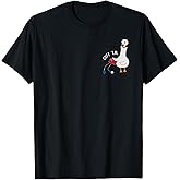 Cuff 'Em Goose Nurse Funny Silly Goose ER Nurse T-Shirt