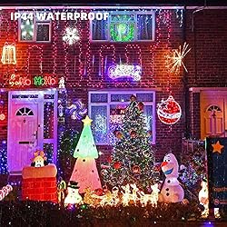 Multi Colored Christmas Lights, 400 LED 132FT