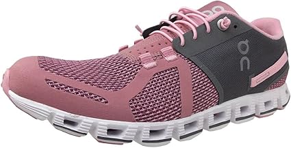 on running cloud charcoal rose