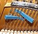MiriamSong Piano Tuning Tuner Kit-The Best Tuner Set Including Universal Star Head Hammer, Mute tools, Felt Temperament Strip and Case