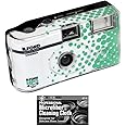 Ilford HP5 35mm B&W One-Time Single-Use Disposable Camera with Flash (ISO-400) - 27 Exposures with Microfiber Cloth