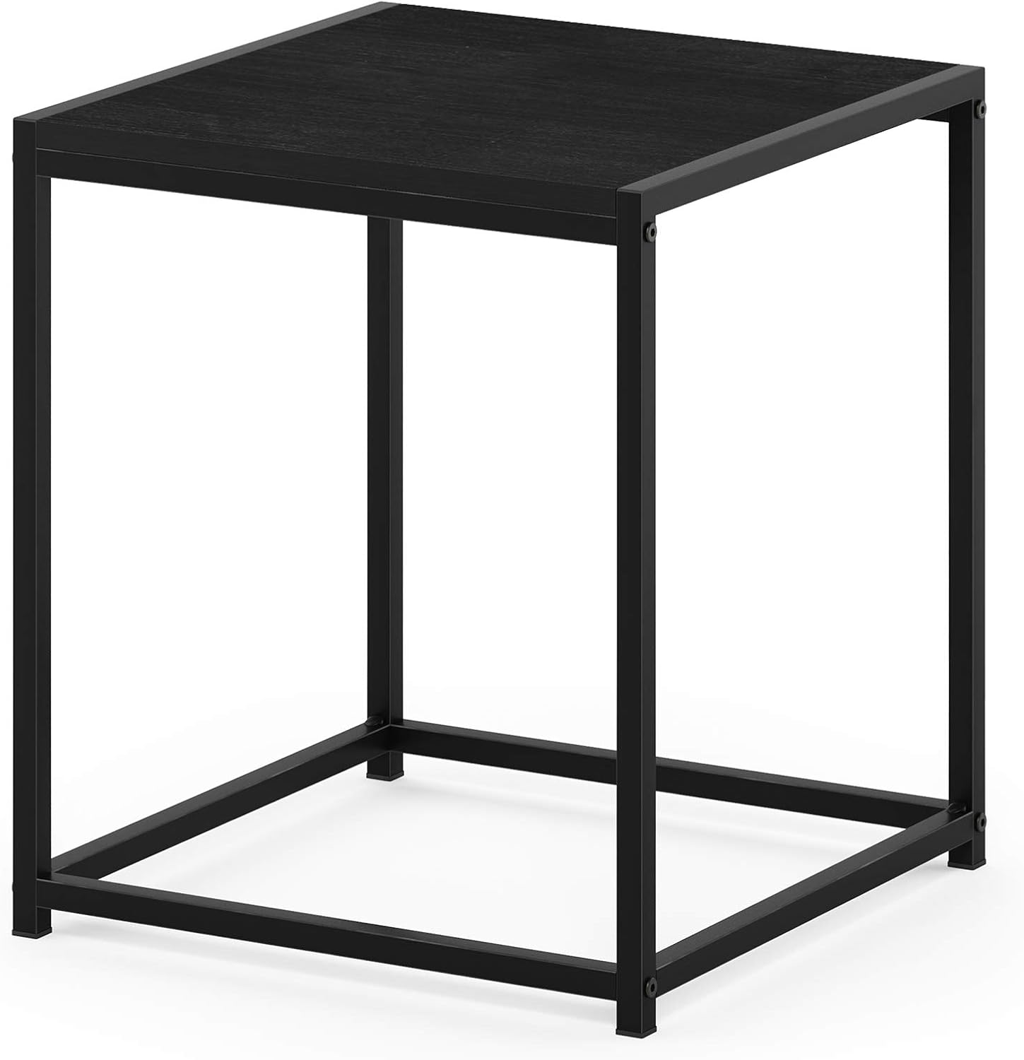 FURINNO Camnus Modern Living End Table, French Oak Grey: Furniture & Decor