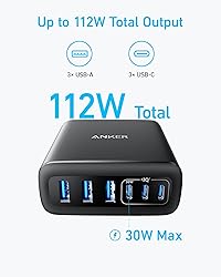 Anker Desktop Charger, Fast Charging USB C