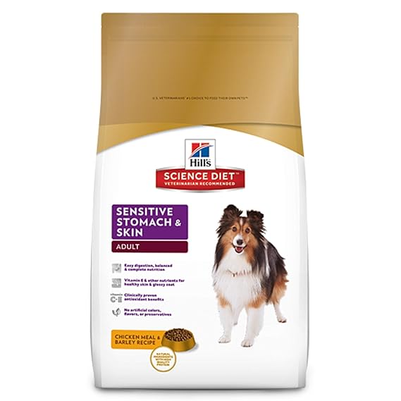 Hill's Science Diet Adult Sensitive Stomach & Skin Dog Food, Chicken