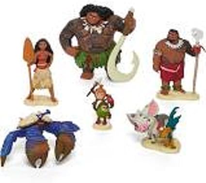 moana action figure set
