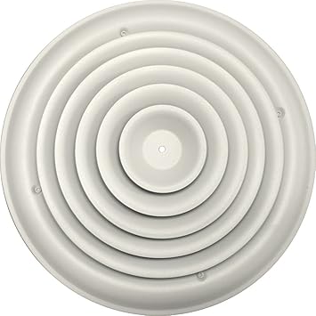 Speedi Grille Sg Rcr 12 12 Inch Round White Ceiling Air Vent