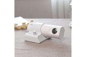 ZHIBIMOI LED Projection Clock, 180° Adjustable Projection Alarm Clock, Wall Clock with 5 Dimming Color and Knob Focusing, Analog Clock Face and Brightness Adjustable, Clearly Visible, for Home(Color:White)