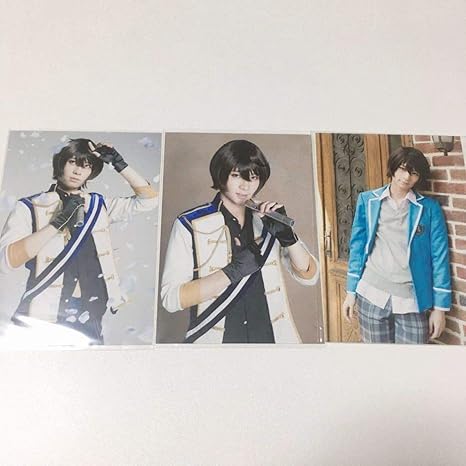 Amazon Co Jp ラスト 3枚セット あんさんぶるスターズ オンステージ ブロマイド 朔間凛月 荒牧慶彦 あんステ あんスタ Knight To The Shining Future ホビー 通販