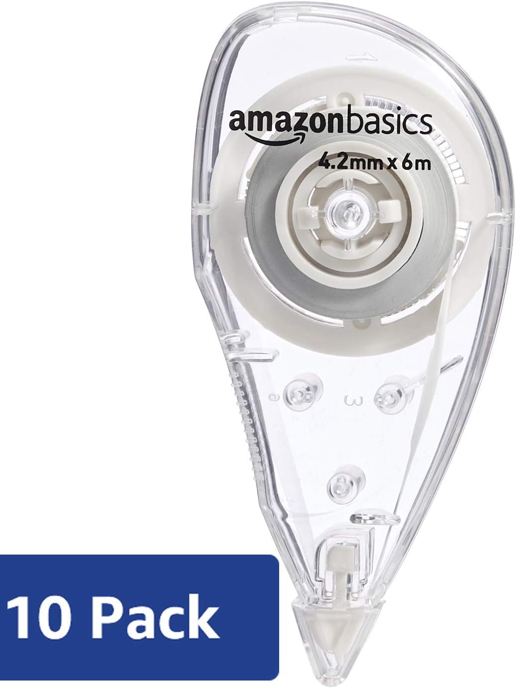 Amazon Basics Correction Tape 4.2mm x 6m, 10 Pack Amazon.co.uk Office