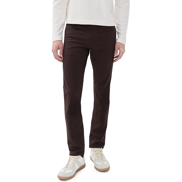 Theory Men's Raffi Neoteric Twill Pants, Bark, 28 at Amazon Men's