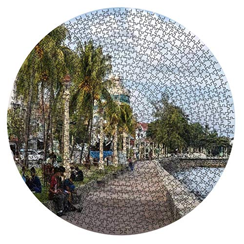 Large Round Jigsaw Puzzle 1000 Pieces Dec 11 2019