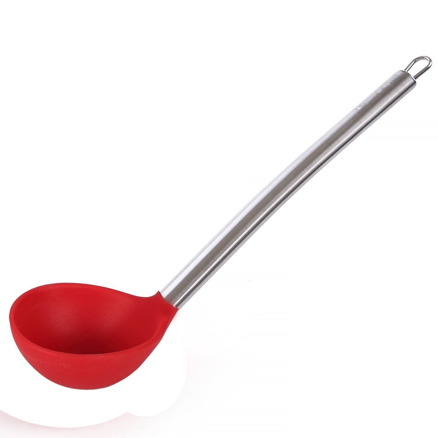 iNeibo Silicone Ladle With Stainless Handle