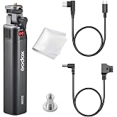 Godox BG02 Battery Grip with 14.4V 6600mAh Power Pack for AD200Pro II | 95.04Wh Handgrip with D-Tap and USB-C Outputs, Compatible with AD200 AD200Pro II AD300Pro II, ML100Bi ML100R and ML60Bi Light