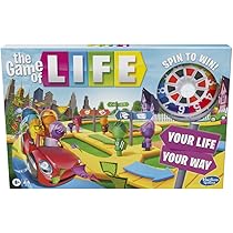 Hasbro Gaming The Game of Life Game, Family Board Game for 2
