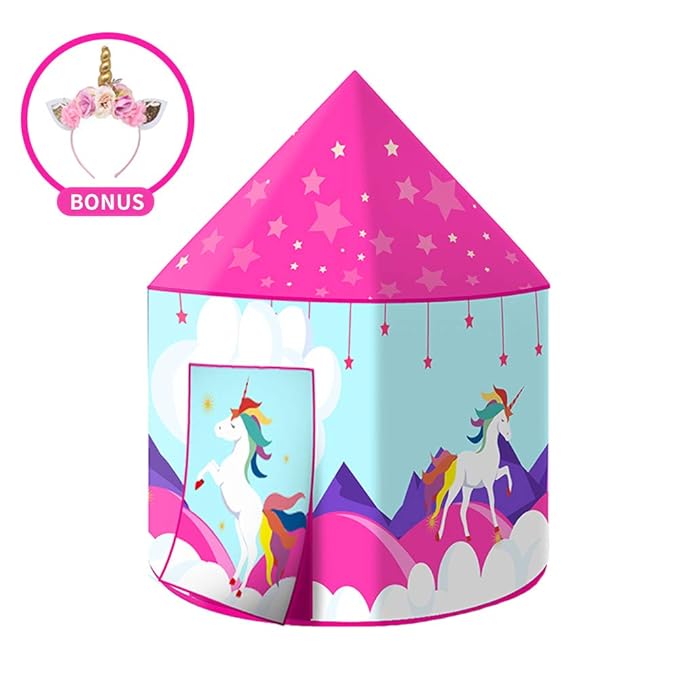 unicorn play tent