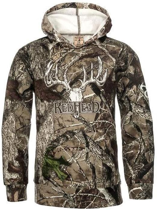 Red Head Youth Camo Hoodie Clothing