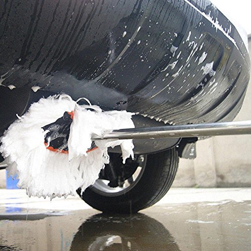 Taloyer Car Telescopic Wash Brush Long Handle Vehicle Cleaning Tool Soft Car Wash Truck Duster Mop Tools - Thumbnail 5