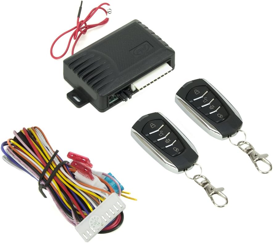 Central locking module, car keyless entry system with remote lock/unlock, remote trunk release PNI 288, black - Image 4