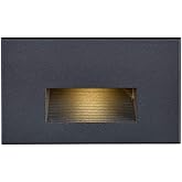 Nuvo Lighting 65/403 Transitional LED Step Light in Bronze/Dark Finish, 3.00 inches