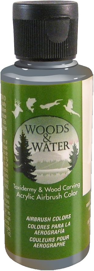 Amazon.com: Badger Woods & Water Taxidermy Airbrush Paint Dark Gray-62