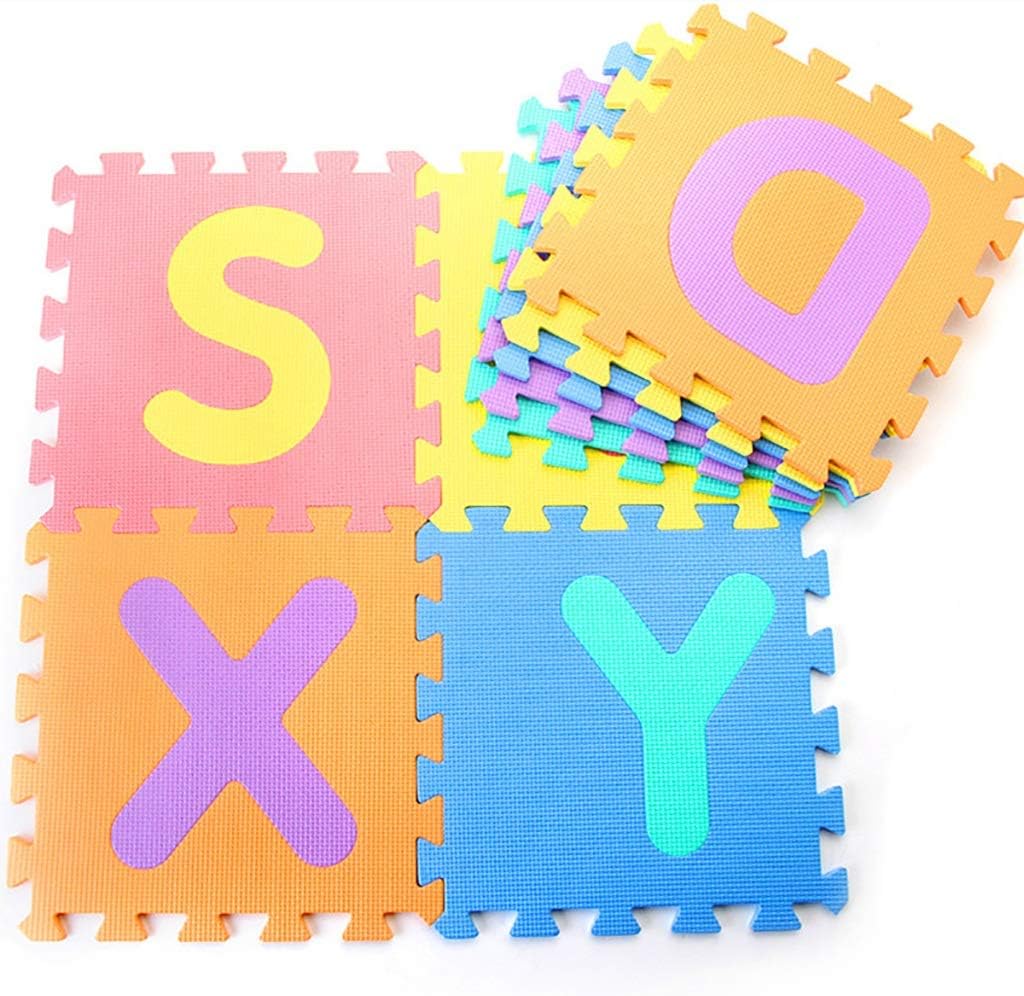 Lfyt Kids Foam Floor Alphabet Puzzle Mat Multicolor 26 Piece
