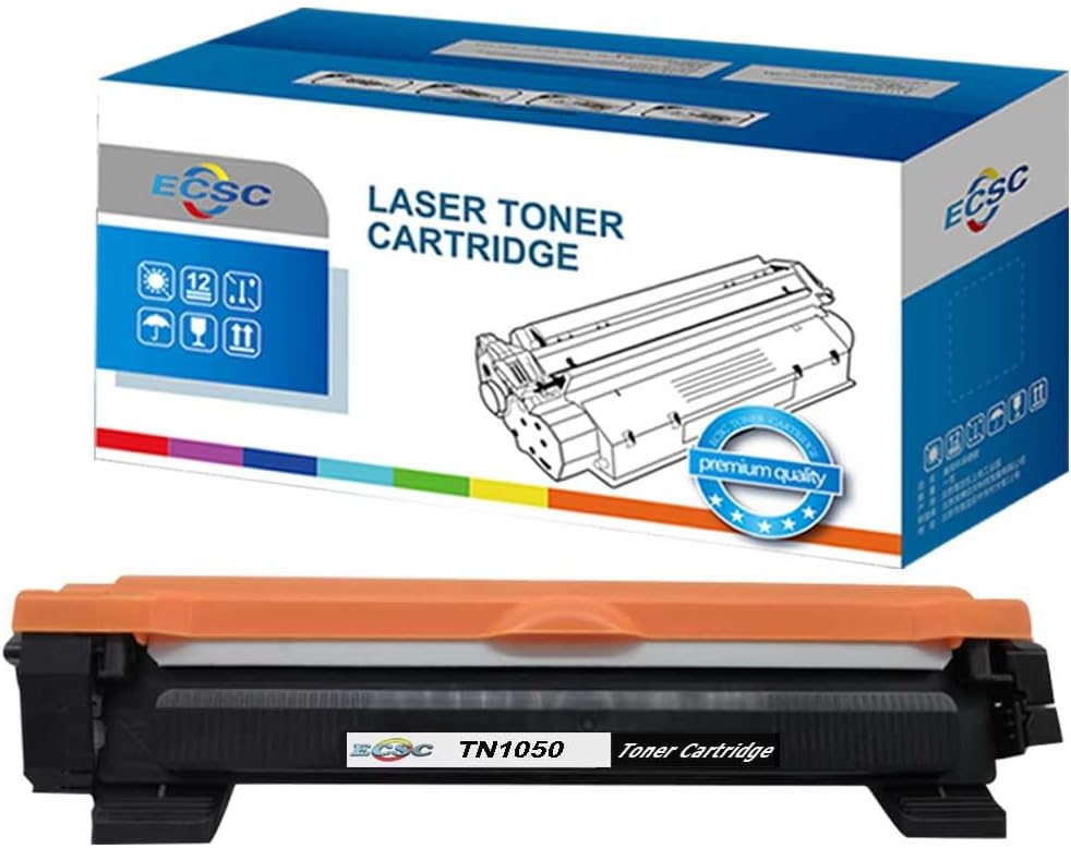 ECSC Black Toner TN1050 for Brother DCP-1510 1610W HL-1110 1210W MFC-1910W