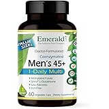 Emerald Labs Men's 45+ 1-Daily Multi - with Coenzymated B's, Methylated Folic Acid, Plus Setria L-Glutathione, Saw Palmetto a