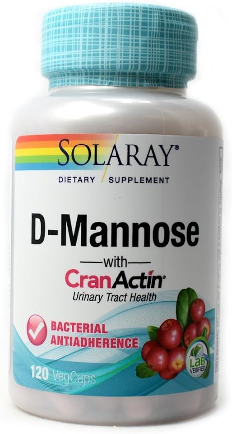 Amazon Com Solaray D Mannose With Cranactin Cranberry Extract