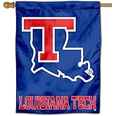 Louisiana Tech Bulldogs House Flag Banner