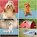 Waterproof Pet Bed Mats Cover for Cat & Dog Outdoor Cooling Brown Large