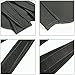 Orchidtent Gardening Knee Pads,Ultra-Comfort Gardening Knee Pads Knee Caps Knee Protector The Home Gardener Soft Neoprene, Soft, Water-Resistant Construction -1 Pair (Black)