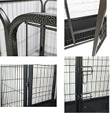 BUNNY BUSINESS Doggy Style Heavy Duty Whelping Pen Large 49 x 34.5 x 29.5 view 7