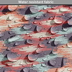 Ambesonne Ikat Fabric by The Yard, Indigenous